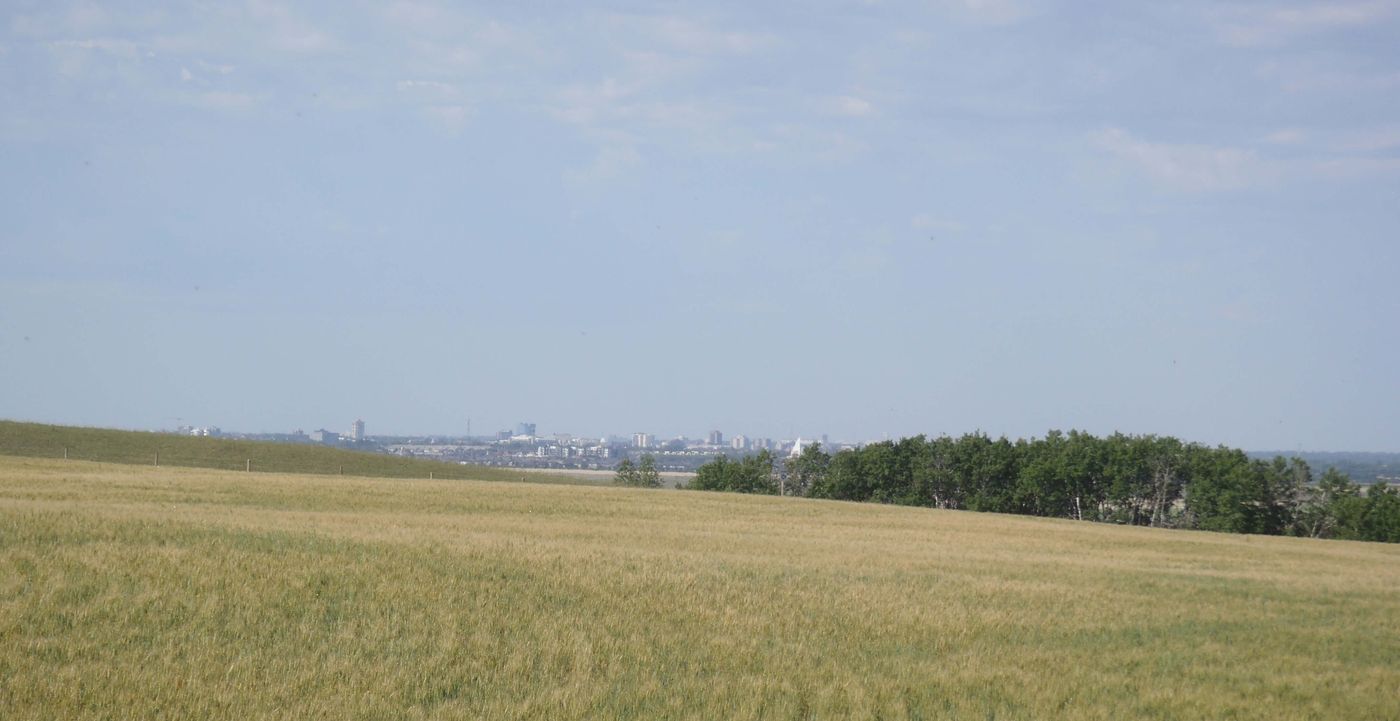 View of Saskatoon from Eagle Heights Estates