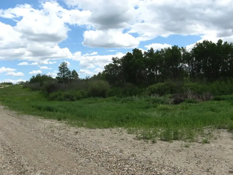 Gravel road uphill